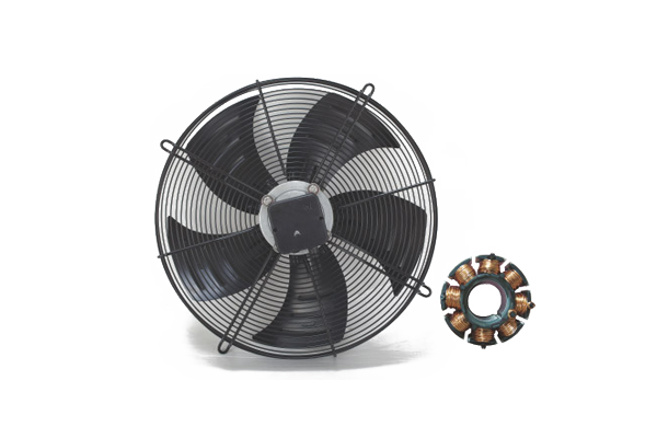 ventilator silențios cu flux axial al rotorului exterior